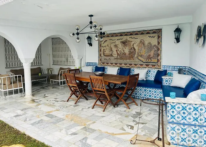 Charmante Villa De 4 Chambres Au Deux Oueds Hammamet