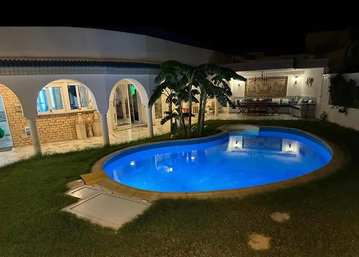 Charmante Villa De 4 Chambres Au Deux Oueds Hammamet